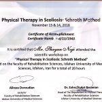Physical Therapy in Scoliosis: Schroth Method
